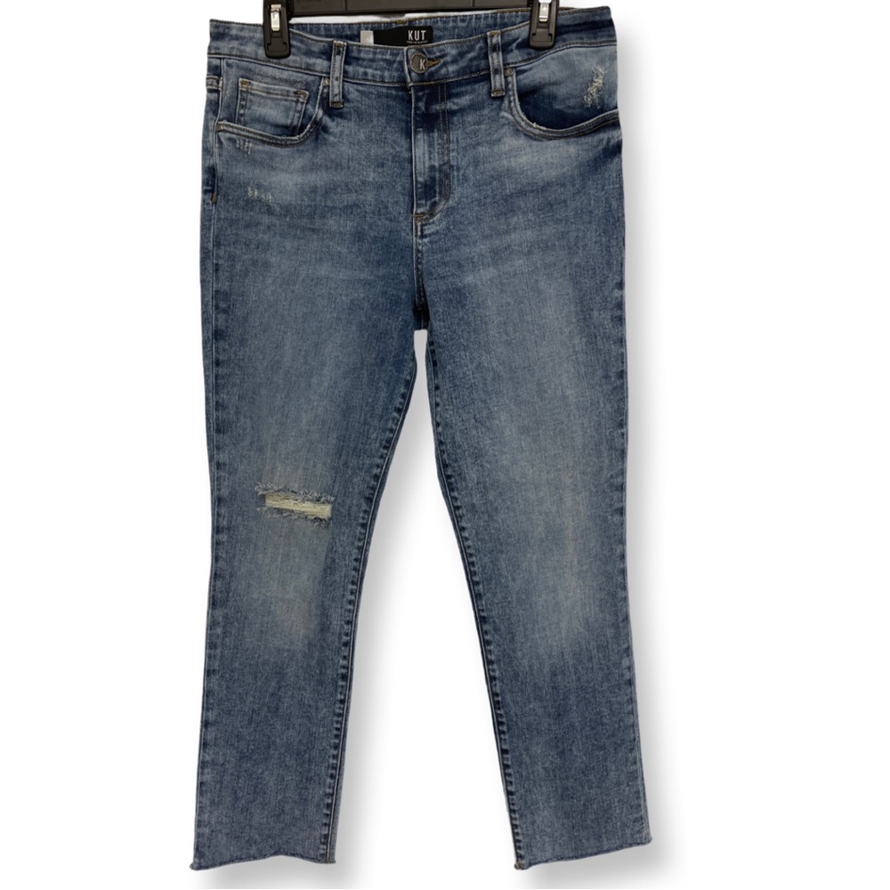 KUT From The Kloth Reese High Rise Ankle Straight Leg Jeans Women’s 8